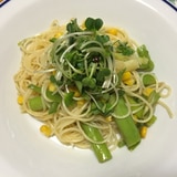 野菜たっぷりスパゲッティ